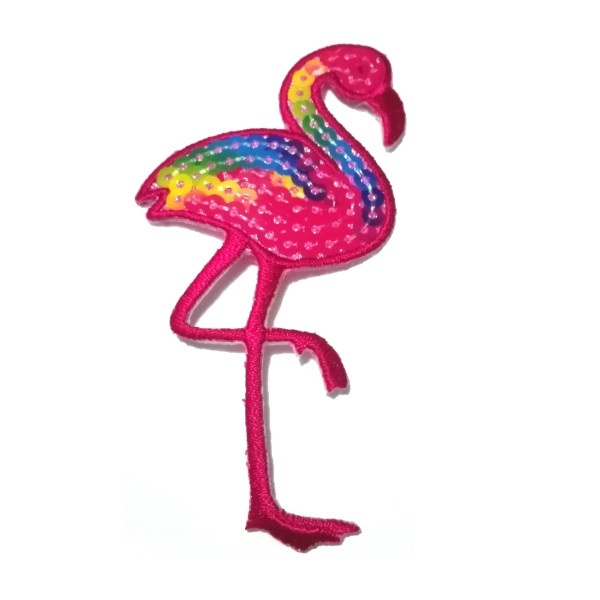 Paillettes Flamingo Patch